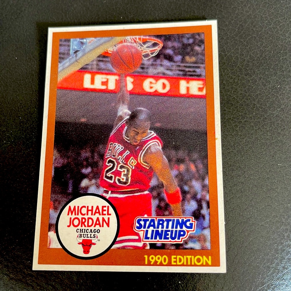 1990 Michael Jordan Starting Lineup Card "1990 Edition" Excellent Condition